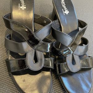 Air Supply Patent Accent Slip On Sandals
